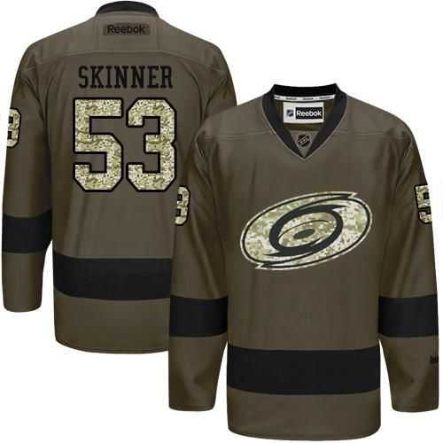 Glued Carolina Hurricanes #53 Jeff Skinner Green Salute to Service NHL Jersey,We sell and wholesale Glued Carolina Hurricanes #53 Jeff Skinner Green Salute to Service NHL Jersey on line form chian!